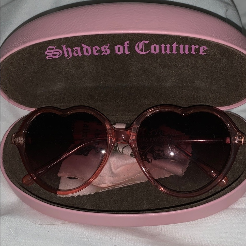 Juicy Couture Heart Sunglasses